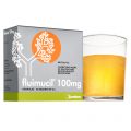 Fluimucil 100mg with glass angle 2